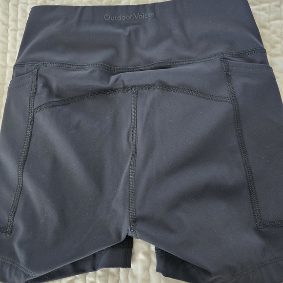 Outdoor Voices Pants - Outdoor Voices Women's Dark Athletic Shorts XXS